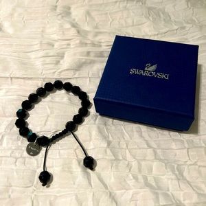 Swarovski Simple Jet Bracelet Black 1166689